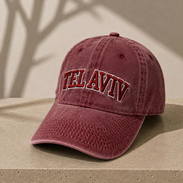 כובע TEL AVIV בורדו ווש