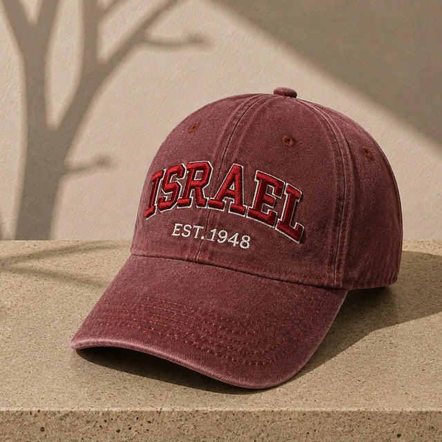 כובע ISRAEL בורדו ווש